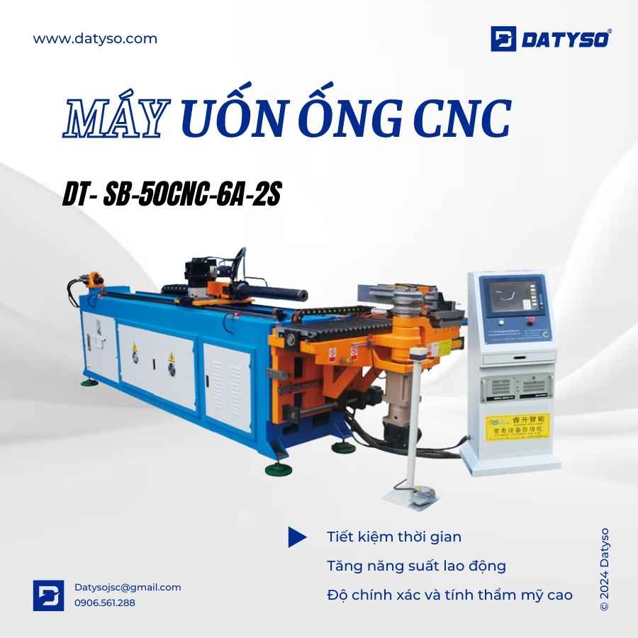 Máy uốn ống CNC SB-50CNC-6A-2S (uốn trái và phải)