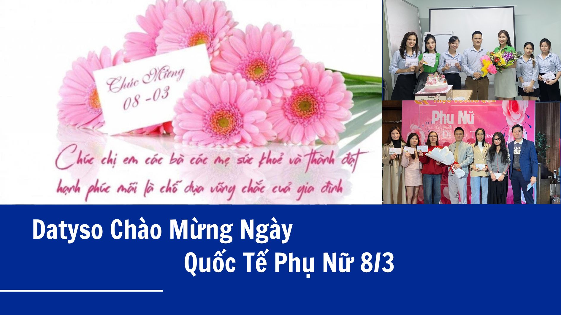 Chào Mừng Ngày Quốc Tế Phụ Nữ 8/3 tại Datyso: Bữa Tiệc Ấm Cúng và Ý Nghĩa