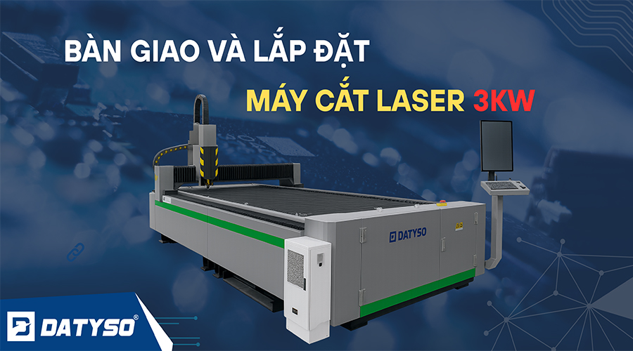 Bàn Giao Máy Cắt Tấm Laser Cho Xưởng Sản Xuất Két Sắt Tại Đan Phượng