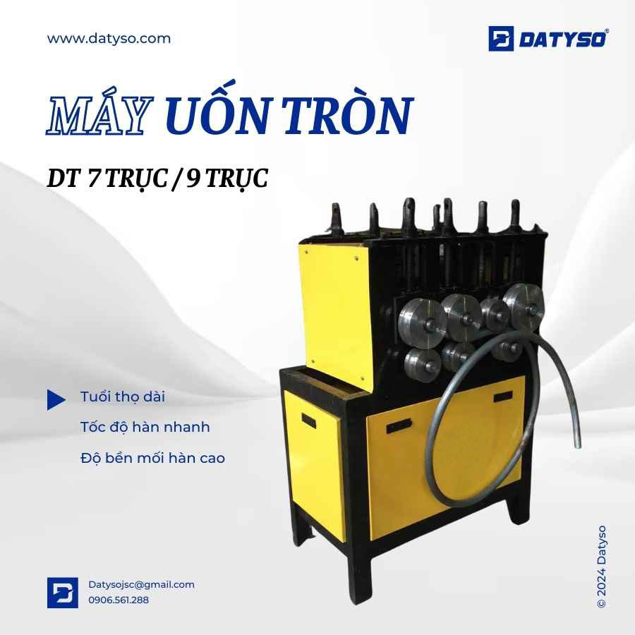 Máy Uốn Tròn 7 trục/ 9 trục