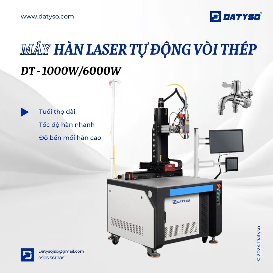 Máy Hàn Laser Tự Động Vòi Chậu Rửa Bằng Thép Không Gỉ