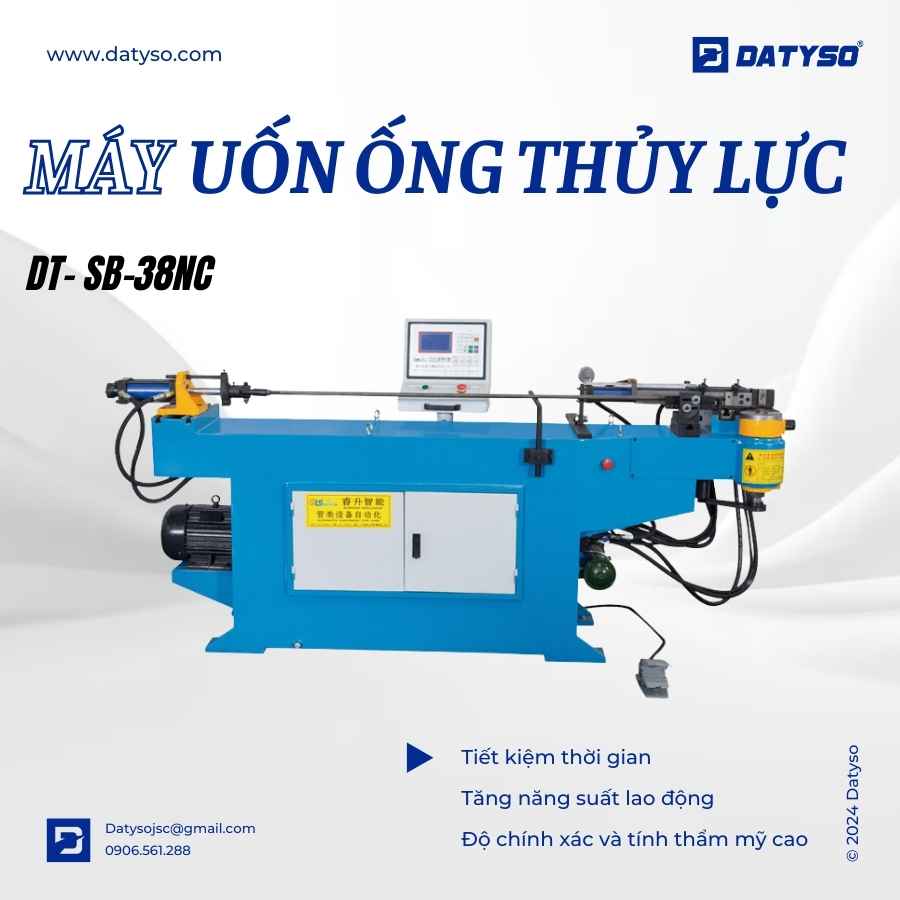 Máy uốn ống thủy lực một đầu SB-38NC