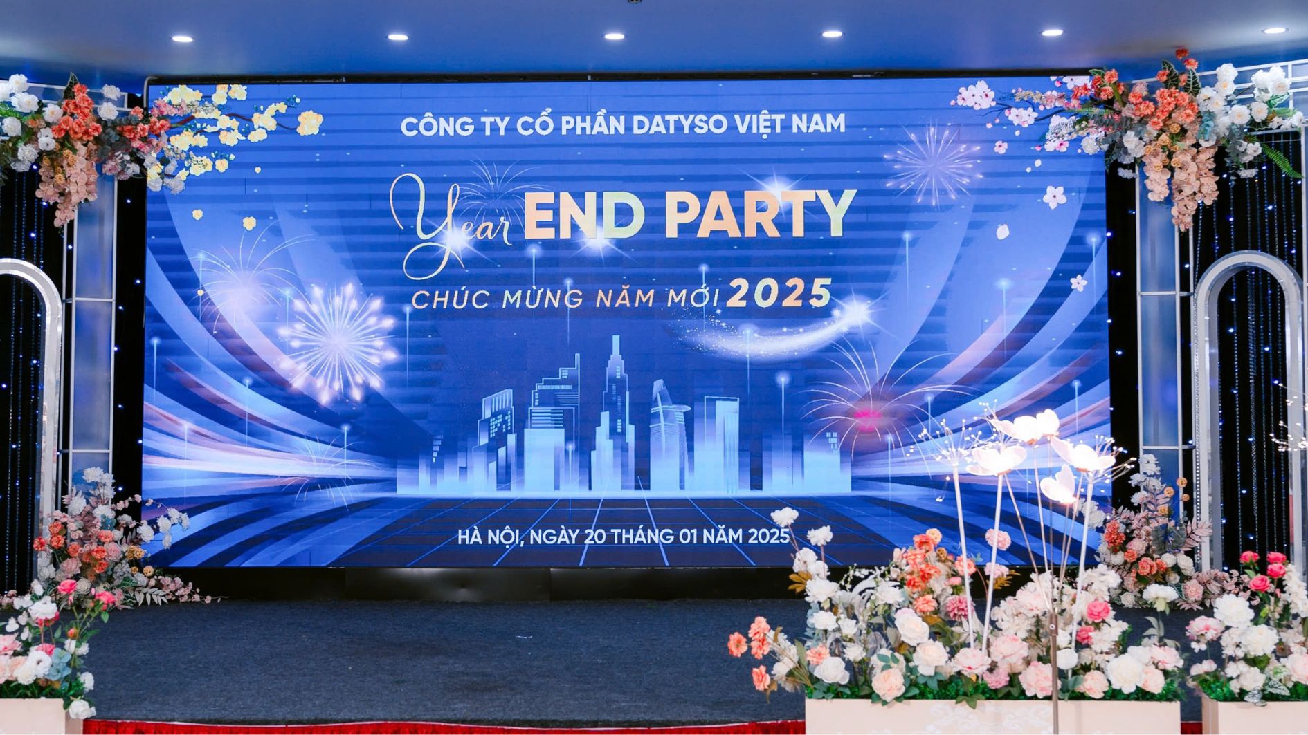 Tiệc Tổng Kết Cuối Năm 2024 Của Công Ty Datyso: Kỷ Niệm Một Năm Thành Công
